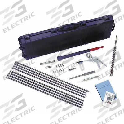 AMS Gas Vapor Probe Kit: Stainless Steel, 5/8 in Overall Dia - Soil Gas & Vapor Probe Kits