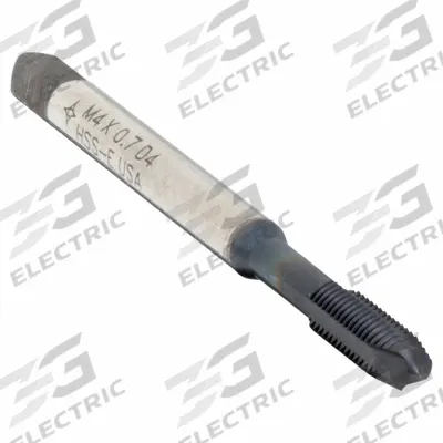 CLEVELAND Spiral Point Tap: M4x0.7 Metric, 6H, 3 Flute, Plug Chamfer - General Purpose Spiral-Point Taps