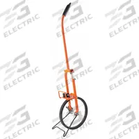 KESON Measuring Wheel: 99,999 m Range, Adj Handle Handle, Spoked Single Wheel, Rubber Tread, Steel (MPN MP301M). Key specifications — attr939182: Steel; attr939189: Mechanical Measuring Wheel; attr934748: MP301M; attr939173: Batteries Not Required; attr939180: Foldable; attr939193: Metric; attr939184: Steel; attr939185: Center-Aligned.