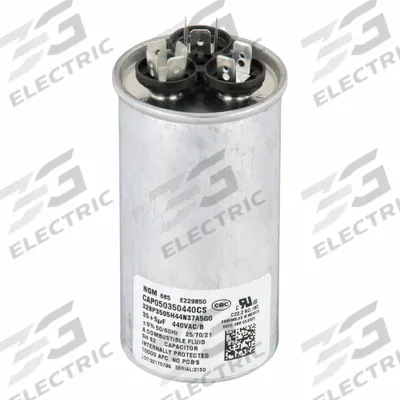 GOODMAN Capacitor: Dual Run Capacitor - Motor Replacement Parts