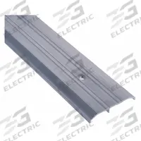 NATIONAL GUARD Door Threshold: Saddle, Aluminum, 3 ft Lg (MPN 424E-36"). Key specifications — Brand: NATIONAL GUARD; Transition Type: Fluted.