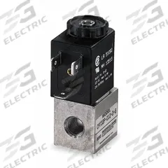 ARO Solenoid Air Control Valve: CAT Series, Three-Way / Two-Position, 12V DC, 1/8 in Female NPTF (MPN CAT44P-012-D). Key specifications — attr1092969: Non-Locking; attr1086920: CAT44P-012-D; attr1092977: Spring Return.