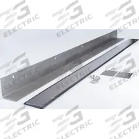 NATIONAL GUARD Door Sweep: Single Fin Insert, Stainless Steel, 48 in Lg, 2 1/4 in Wd (MPN 9590-48). Key specifications — Brand: NATIONAL GUARD.