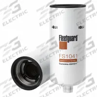 FLEETGUARD Automotive Fuel/Water Separator: Spin-On, 14 5/8 in Overall Lg, 4 5/8 in Outside Dia (MPN FS1041). Key specifications — attr1137520: BF9920; attr1137521: FS1041; attr434022: FLEETGUARD; attr1017113: Chetra.
