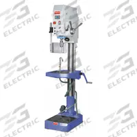 DAYTON Floor Drill Press: Geared Head Drive, Variable Speed, 80 RPM – 3,000 RPM, 22 in Swing, 11 in (MPN 53UH05). Key specifications — attr22849: 80 to 3,000 RPM; attr22858: 230V AC; attr73523: Tapping; attr22856: Geared Head; attr73570: Single-Phase; attr22850: 11 in; attr22846: 3 hp; attr22840: 10 A.