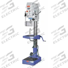 DAYTON Floor Drill Press: Geared Head Drive, Variable Speed, 80 RPM – 3,000 RPM, 22 in Swing, 11 in (MPN 53UH05). Key specifications — attr22849: 80 to 3,000 RPM; attr22858: 230V AC; attr73523: Tapping; attr22856: Geared Head; attr73570: Single-Phase; attr22850: 11 in; attr22846: 3 hp; attr22840: 10 A.