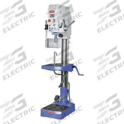 Dayton Floor Drill Press: Geared Head Drive, Variable Speed, 80 RPM – 3,000 RPM - Floor Stand Drill Presses with Power Downfeed