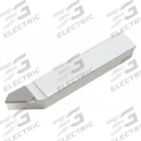 MICRO 100 Single-Point Tool Bit: EL Tool Bit Style, 3/8 in Shank Wd, 3/8 in Shank Ht, Carbide, Zinc (MPN EL-6)