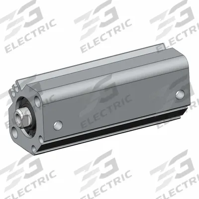 SMC Compact Cylinder: 20 mm Bore Dia, 50 mm Stroke Lg, Tapped Hole Mounting - Basic Mount Compact Cylinders