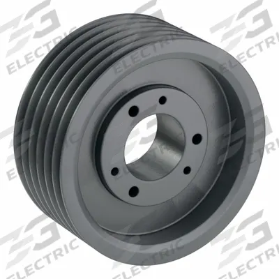 APPROVED VENDOR V-Belt Pulley: 5V1030, 6 Groove, 10.3 in OD, Bushed Bore - Bushed-Bore Cast-Iron Wedge V-Belt Pulleys