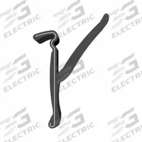 FAIRCHILD Edge Trim: Side Flap, 8 ft Overall Lg, Rubber Outer (MPN 1371-4X2). Key specifications — Brand: FAIRCHILD; Color: Black; Outer Material: Rubber; Profile Shape: Side Flap.