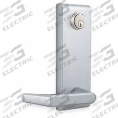 DORMAKABA Mechanical Exit Device Trim: 36 in Max Door Wd, Aluminum (MPN QET370E689SCKD). Key specifications — Product Type: Mechanical Exit Device Trim; Brand: DORMAKABA; Outside Trim Type: Night Latch; ADA Compliant: Yes.