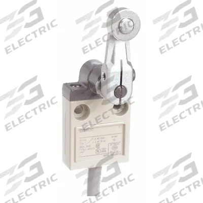 OMRON Roller Lever Plunger Limit Switch: 25 mm Mounting Hole Vertical Center to Center Distance - Roller Lever-Arm Limit Switches