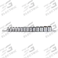 WESTWARD Socket Set: 3/8 in Drive, 14 Piece, 12-Point, Metric, 6 mm to 19 mm (MPN 53PN49). Key specifications — attr1224269: 3/8 in; attr1204685: Tether Ready; attr1204650: 6 mm to 19 mm; attr1204673: Socket Bits Not Included; attr1204688: WESTWARD; attr1206170: Standard Sockets.