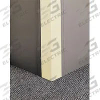 PAWLING CORP Corner Guard: Corner Guard System, PETG, Ivory, 3 in Leg Wd, 8 ft Overall Ht (MPN CGPFT-7-8-2). Key specifications — Brand: PAWLING CORP; Color: Ivory; Fire Classification: Class A; Product Type: Corner Guard System.