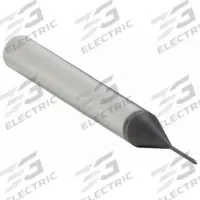 OSG Ball End Mill: Carbide, WXL Coated, 2 Flute, 1 mm Mill Dia, 0.8 mm LOC, 45 mm OAL (MPN 3111116)