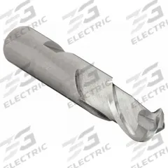 CLEVELAND Ball End Mill: High Speed Steel, 2 Flute, 5/8" Mill Dia, 1-3/8" LOC, 3-3/4" OAL (MPN C42129)