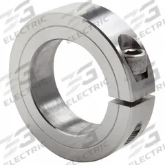 CLIMAX METAL PRODUCTS Shaft Collar: 1-Piece, Inch, Round, Clamp-On, 2 3/8 in Bore Dia, 303 (MPN 1C-237-S). Key specifications — attr85402: CLIMAX METAL PRODUCTS; attr666006: Inch.