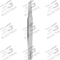 EXCELTA Tweezers: Stainless Steel, Round, Straight Tip (MPN 2A-SA-PI). Key specifications — attr1002355: Stainless Steel; attr1002345: EXCELTA; attr1002348: Stainless Steel; attr1002358: Smooth; attr1002361: 2A-SA; attr1024781: Standard.