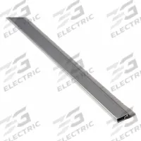 NATIONAL GUARD Door Weatherstripping: Brush, Screw-In Mounting, Nylon, 3 ft Overall Lg, Gray (MPN 672A-36). Key specifications — Color: Gray; Mounting Style: Screw-In; Seal Shape: Brush; Brand: NATIONAL GUARD; Material: Nylon.