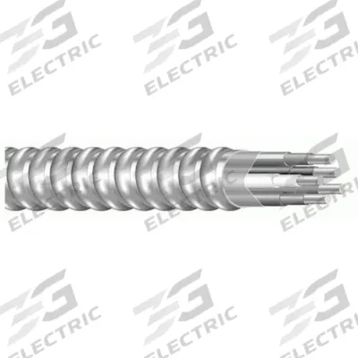 SOUTHWIRE Metal Clad Cable: 12 AWG, 8 Conductors, Copper, 1,000 ft, Aluminum, Std - Multi-Circuit Metal-Clad Cables