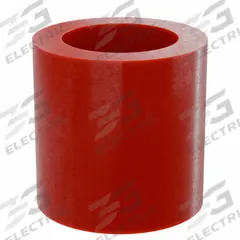 BUNTING BEARINGS Sleeve Bearing: PTFE, J-4200, 1/4 in Bore, 3/8 in OD, 3/8 in Overall Lg, Red, 5 PK (MPN BJ4S040603). Key specifications — Color: Red; Brand: BUNTING BEARINGS.