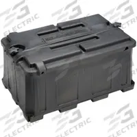 NOCO Battery Box: Commercial Vehicles, Group 8D Fits Battery Size Group, 21 in Inside Lg, Plastic (MPN HM484). Key specifications — Removable Lid: Yes; Closure Type: Lock-Down Knobs; Brand: NOCO; Fits Battery Size Group: Group 8D; Battery Box Material: Plastic.