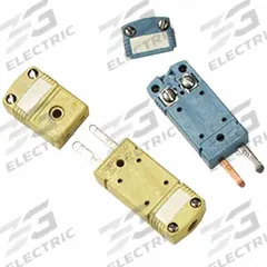 OMEGA Temperature Probe Connectors & Adapters: Plug, For Type K Thermocouple Type, Mini Plug, 2 Pins (MPN HMPW-K-M). Key specifications — attr1432251: No Clamp Included; attr1432252: Write-On Window Included; attr1276097: Plug; attr1276100: Chromel; attr1276082: Mini Plug; attr1276092: OMEGA; attr1276087: Yellow; attr1276088: Liquid Crystal Polymer.