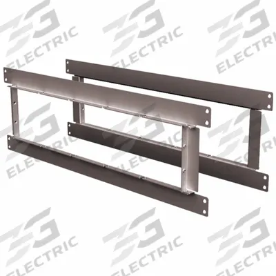 STI Wall Brackets: Rectangular, 6 in Overall Ht, 10 in Overall Lg - Wall Mounting Brackets for Passthrough Devices