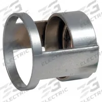 SIEMENS Pushbutton Guard: 30 mm Panel Mounting Hole Dia, Black, Metal, Class 52 (MPN 52AXGM). Key specifications — Manufacturer Part Number: 52AXGM; Brand: SIEMENS; Compatible Product Type: Mushroom Head Push Buttons; Compatible with Series: Class 52; Material: Metal.