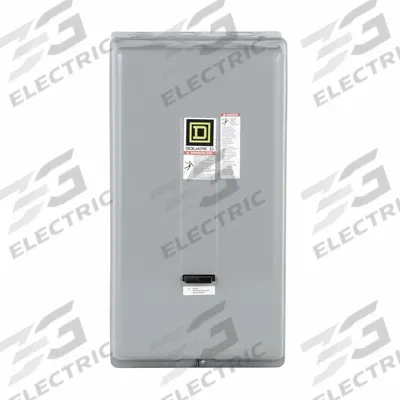 SQUARE D NEMA Magnetic Motor Starter: Non-Reversing, 3 Poles, NEMA Size 3 - Enclosed Non-Reversing Starters with Electronic Overloads