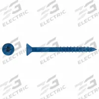 TAPCON Concrete Anchor Screw: 2 3/4 in Overall Lg, 1/4 in Dia, Steel, Torx, Flat, Steel, 100 PK (MPN 3189407V2). Key specifications — Material Grade/Class: Not Graded; System of Measurement: Inch; Brand: TAPCON; Screw Anchor Type: Concrete Screw Anchor.
