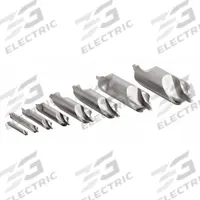 CHICAGO-LATROBE Center Drill Set: Bell-Tip, 8 Pc, 120°, High Speed Steel (MPN 69879). Key specifications — Brand: CHICAGO-LATROBE; End Type: Double End.