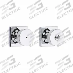 KWIKSET Door Knob Lockset: Privacy Knob Locksets (MPN 730PSK-SQT-26-6AL-RCS). Key specifications — Lockset Style: Rose.
