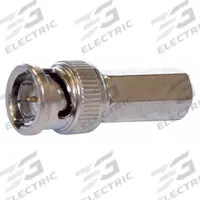 DOLPHIN COMPONENTS CORP Coaxial Connector: Male, Connector, Silver, Twist-On, RG-59/RG-62, 10 PK (MPN DC-UG78-2). Key specifications — attr930438: Connector; attr930422: DOLPHIN COMPONENTS CORP; attr930423: Silver; attr930429: Nickel-Plated; attr930430: Male.
