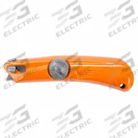 PACIFIC HANDY CUTTER, INC Safety Knife: 6 in Overall Lg, Plain, 1 1/2 in Overall Wd, Metal (MPN RZ3). Key specifications — attr307884: Quick-Change; attr307885: Steel Blunt Tip; attr307882: High-Visibility Orange; attr307878: Plain; attr307881: Metal; attr324892: PACIFIC HANDY CUTTER, INC.