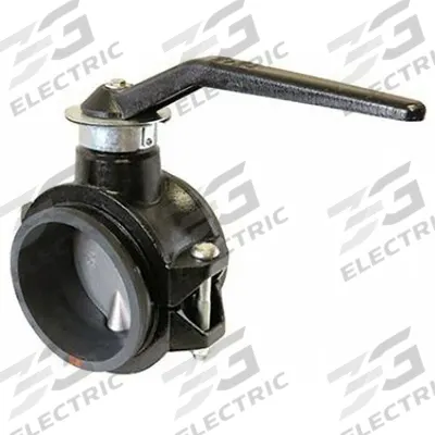 GRUVLOK Butterfly Valve: 2 in Pipe Size, 200 psi Max. Pressure (CWP), Clamp, For Water Media - Carbon Steel General-Service Valves