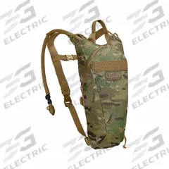 CAMELBAK Hydration Pack: Camouflage, 3 L Fluid Capacity, 18 7/8 in Overall Lg, 9 1/2 in Overall Wd (MPN 1718901000P). Key specifications — Brand: CAMELBAK; Material: Cordura.