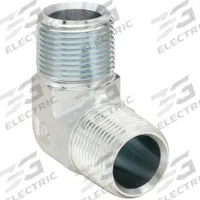 PARKER Metal Pipe Elbow: 1 1/2 in x 1 1/2 in, Male NPT Threaded x Male NPT Threaded, 2,500 psi (MPN 1-1/2 CR-S). Key specifications — Maximum Operating Pressure: 2,500 psi; (DO NOT SEND) Manufacturer Location: Globally Sourced.