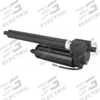 WARNER LINEAR Linear Actuator: B-Track K2x, 1,000 lbf Rated Load, 6 in Stroke, 115V AC, 10:1 (MPN K2XG10-115V-06). Key specifications — Gear Ratio: 10:1; Nut Material: Bronze.