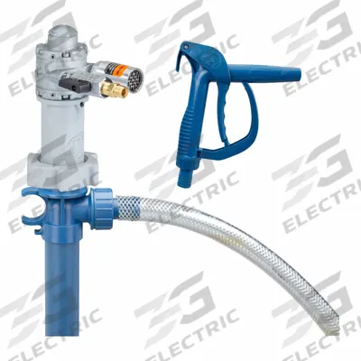 FINISH THOMPSON Air Drum Pump Kit: 31 gpm Max. Flow Rate, 1,200 cps Max. Viscosity - Low Viscosity Centrifugal Drum Pumps