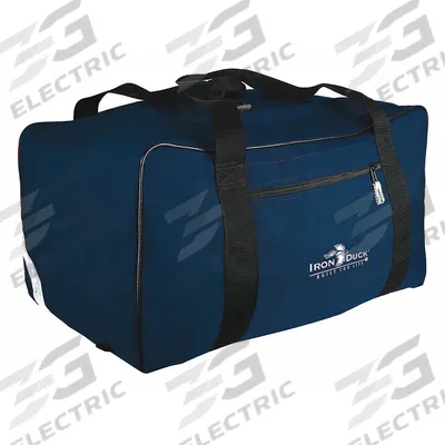 IRON DUCK Gear Bag: 23 in L x 16 in W x 12 in D, Nylon, Blue, 11-20 in/30+ in - Medical Duffel Bags