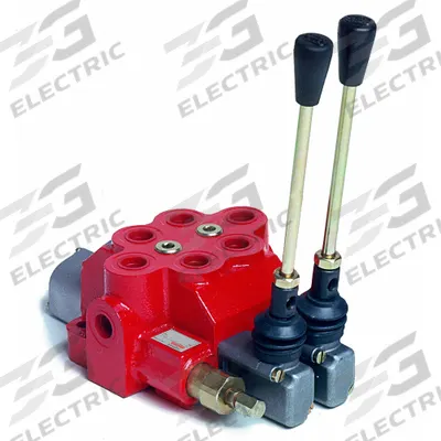 BUCHER HYDRAULICS Lever Operated Sectional Valve: Four-Way / Three Positions - Manual Spool Monoblock Valves