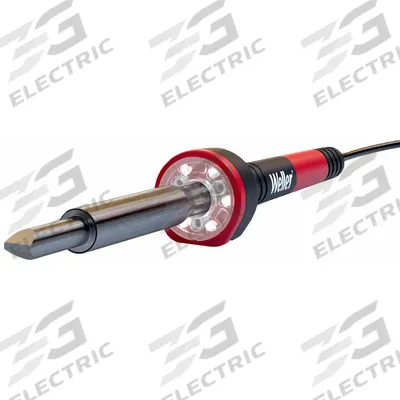 WELLER Corded Soldering Irons: 80 W, 880°F, Chisel Tip, 0.375 in Tip Wd - Electric Soldering Irons with LED Lights
