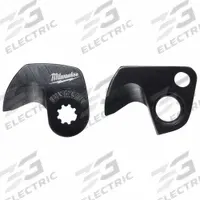 MILWAUKEE Cutter Blade: For 1000 MCM Aluminum/750 MCM Copper, Use With M12 600 MCM Cable Cutter (MPN 48-44-0410). Key specifications — attr531910: 1000 MCM Aluminum; attr531906: MILWAUKEE; attr531908: M12 600 MCM Cable Cutter; attr531907: 1000 MCM Aluminum; 750 MCM Copper; attr552551: 2472; attr531909: Copper; attr533543: Cutting Jaw.