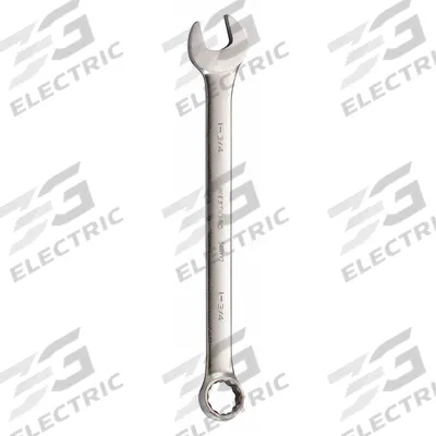 WESTWARD Combination Wrench: Alloy Steel, Satin, 1 3/4 in Head Size, 24 1/8 in Overall Lg - SAE 12-Point Combination Wrenches