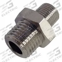LEGRIS Metal Pipe Straight: Straight, 1/4 in x 1/4 in, Male BSPT Threaded x Male BSPP Threaded (MPN 0192 13 13). Key specifications — Brand: LEGRIS; Maximum Operating Pressure: 870 psi.