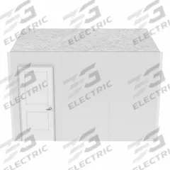 VERSARE Cubicle Wall Set: 96 in Overall Ht, 48 in Overall Wd, 10 Panels, White (MPN 5801620). Key specifications — Panel Color: White; Brand: VERSARE; Panel Material: Polyethylene.
