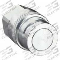 PARKER Hydraulic Quick Connect Hose Coupling: 1 in Coupling Size, Steel, Nitrile, Female UNF (MPN 71-3N16-16EF). Key specifications — Seal Material: Nitrile; Body Material: Steel; Brand: PARKER.