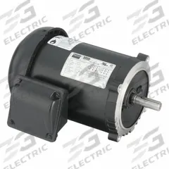 DAYTON General Purpose Motor: C-Face Mount, Totally Enclosed Fan Cooled, 1 hp, 230/460V AC (MPN 36VF61). Key specifications — Brand: DAYTON; Nameplate Voltage @ 60 Hz: 230/460V AC; Full Load Current @ 60 Hz: 3.0/1.5 A; Nameplate RPM @ 60 Hz: 3,435 RPM; Motor Enclosure: TEFC.